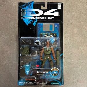 1996 Independence Day Captain Steven Hiller Action Figure 🆕